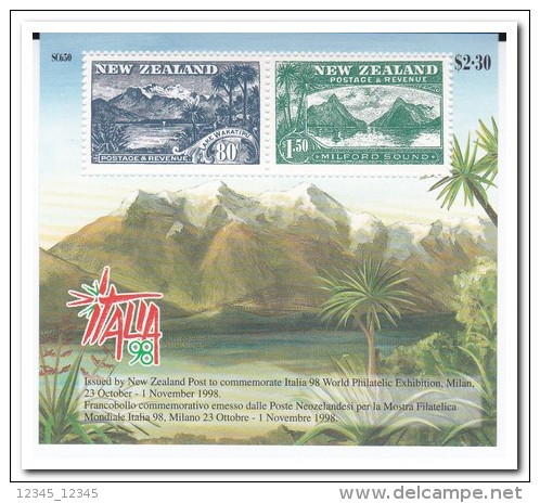 Nieuw Zeeland 1998, Postfris MNH, Mountains, Trees - Ongebruikt