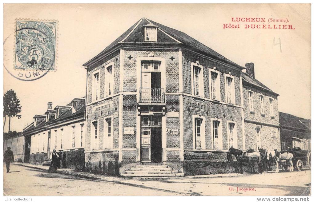 Lucheux    80   Hôtel Ducellier - Lucheux