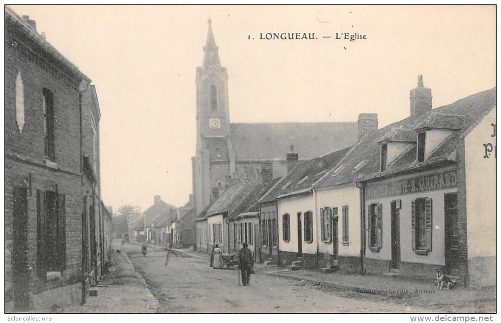 Longueau        80     Rue Et Eglise - Longueau