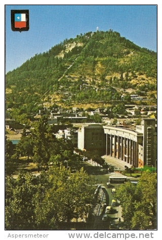 SANTIAGO CHILE VISTA DE LA ESCUELA DE DERECHO EDIT.VILLAGE FOTO MANUEL JULIO VIAJADA 1984 GECKO - Chili