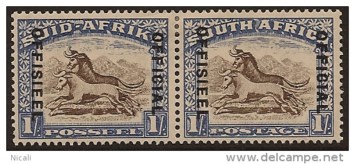 SOUTH AFRICA 1935 1/- Official SG O25 HM PP244 - Officials