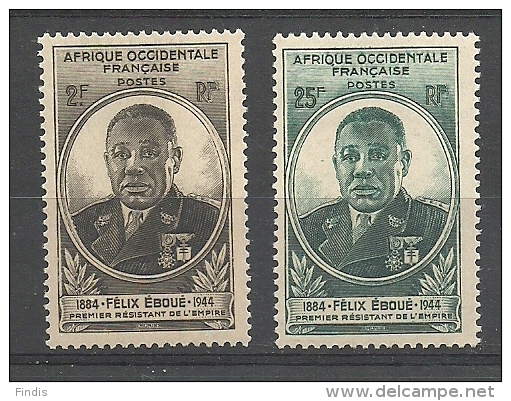 AFRIQUE OCCIDENTALE FRANCAISE YT 2 Et 3 * - Unused Stamps