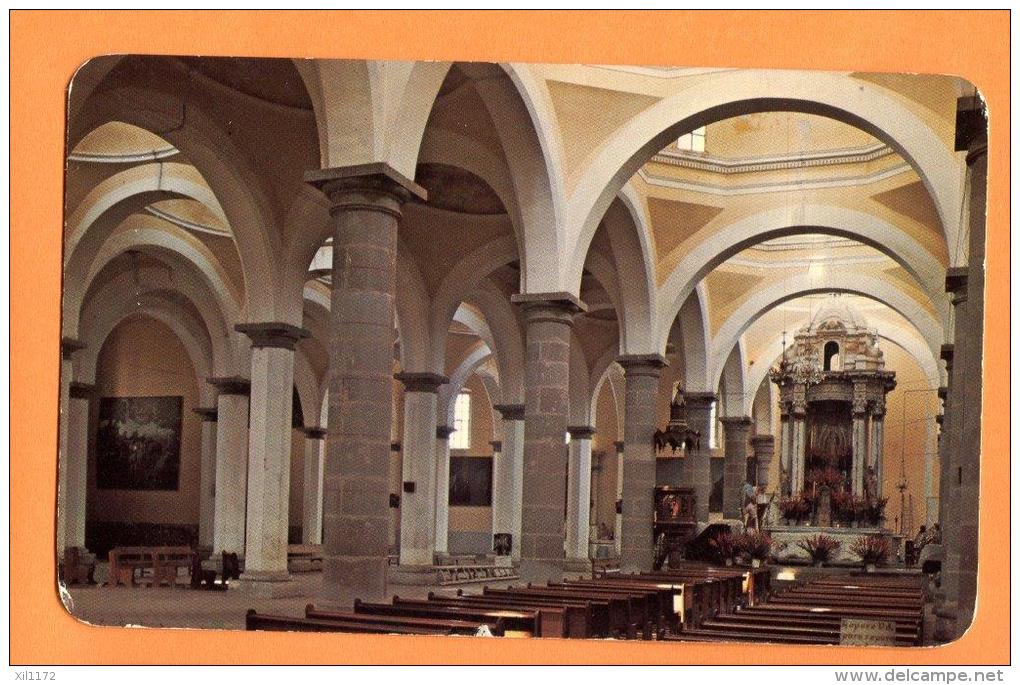 EZA-09  Vista Interior De La Capilla De Las Siete Naves, Cholula, Puebla, Mexico Non Used. - Mexique