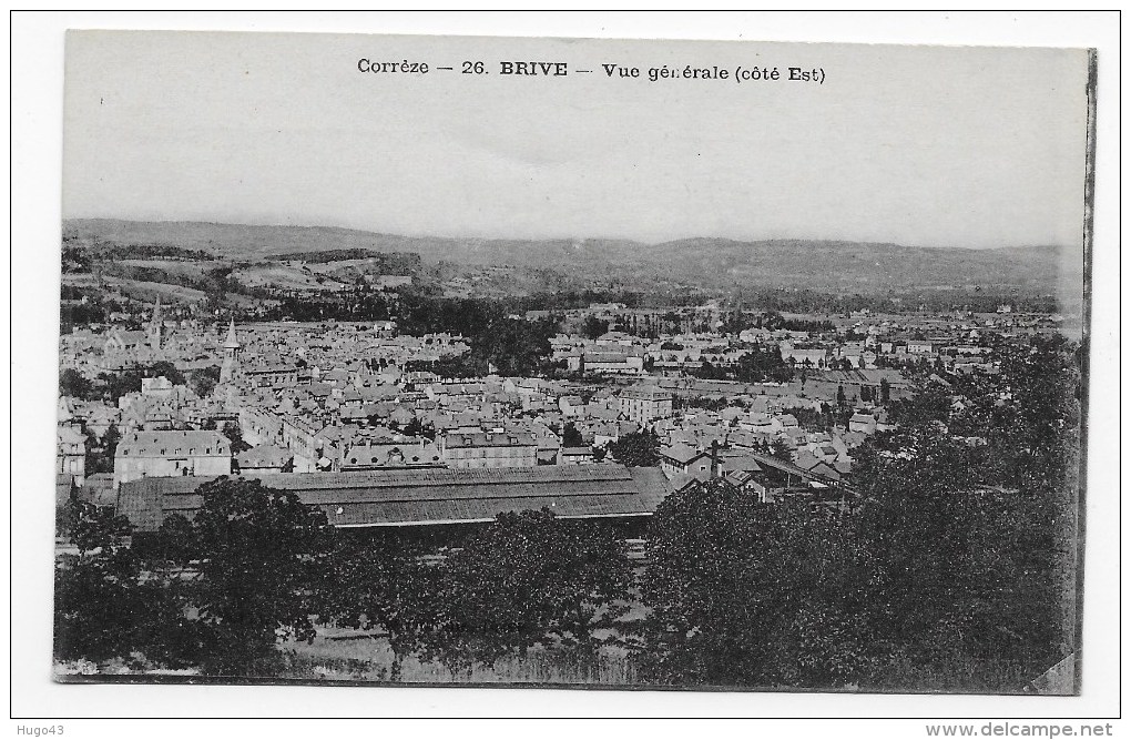 BRIVE - N° 26 - VUE GENERALE COT EST - Brive La Gaillarde
