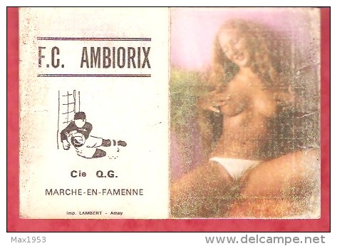 1982 - F.C. AMBIORIX Cie Q.G. Marche-en- Famenne - Petit Format : 1981-90