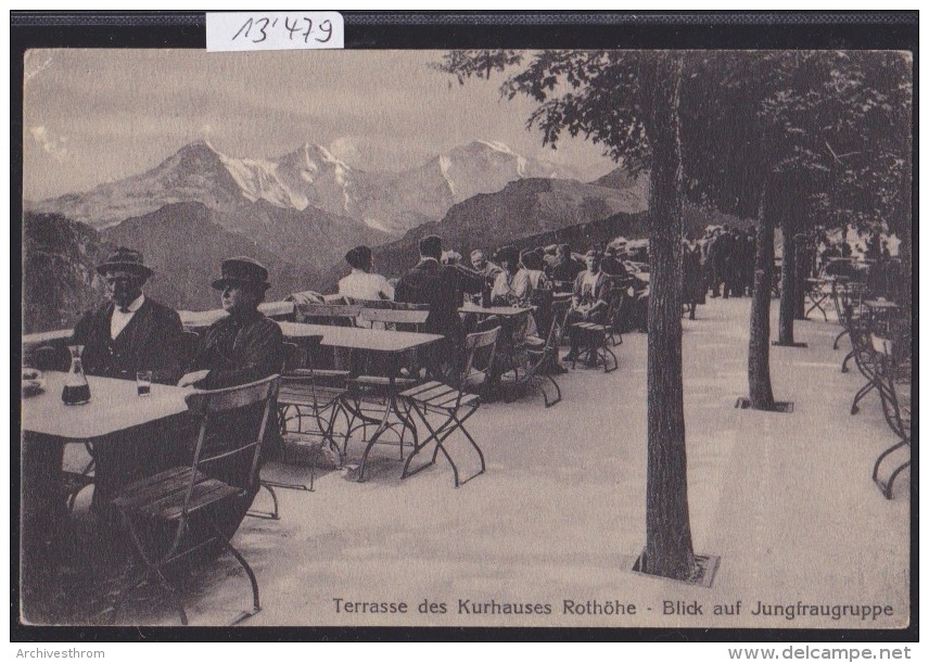 Bei Oberburg - Terrasse Des Kurhauses Rothöhe – Jungfrauengruppe (13´479) - Oberburg