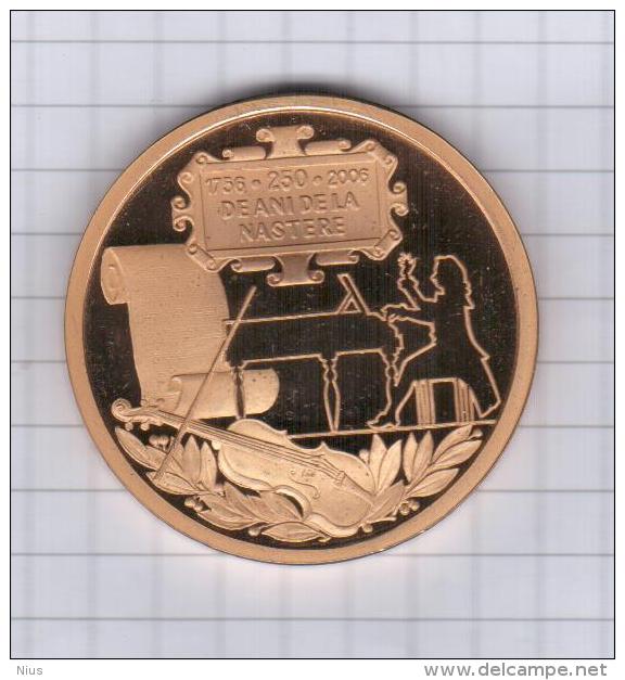 Mozart 2006 Medal Medaille Music Musique - Zonder Classificatie