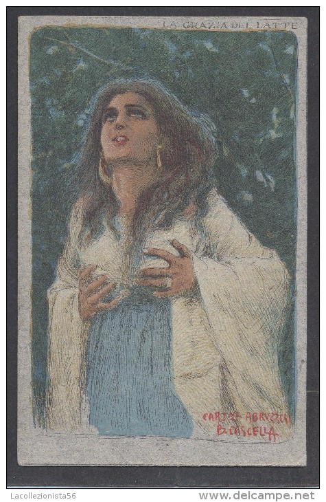 6712-ILLUSTRATORE B. CASCELLA-LA GRAZIA DEL LATTE-1901-FP - Altri & Non Classificati