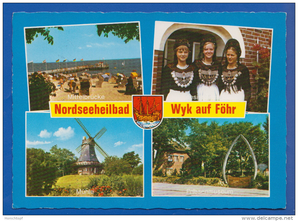 Deutschland; Wyk Auf Föhr; Multibildkarte - Föhr