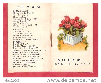 1949 - SOYAM Bas-Lingerie - Petit Format : 1941-60