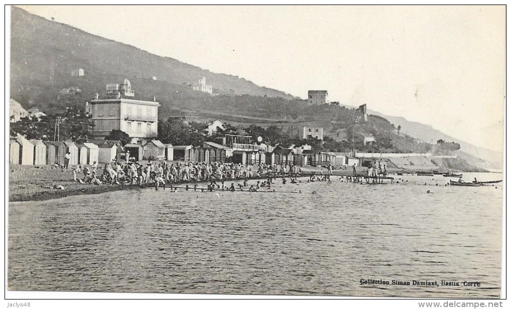 BASTIA  Cpa(2B)   La Plage à Toga - Autres & Non Classés