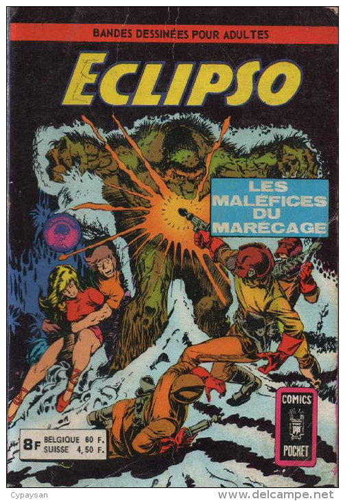 ECLIPSO RECUEIL  3117 ( 58 59 ) BE AREDIT 1976 - Eclipso