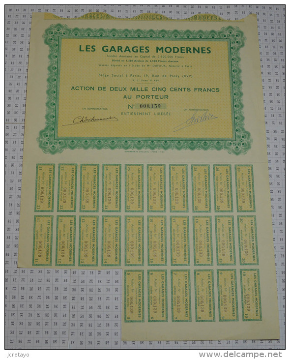 Les Garages Modernes - Automobile