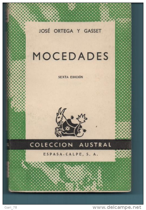 Jose Ortega Y Gasset MOCEDADES (en Espagnol) - Autres & Non Classés