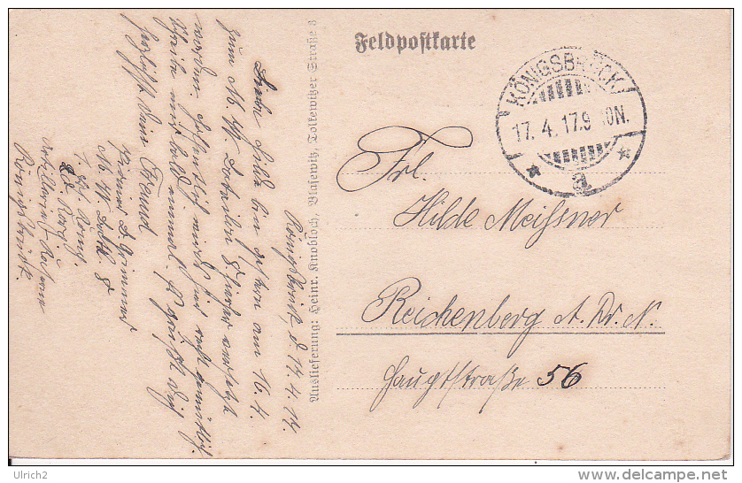 AK Mach Keenen Quatsch! - Feldpostkarte - 1917 (14713) - Humor