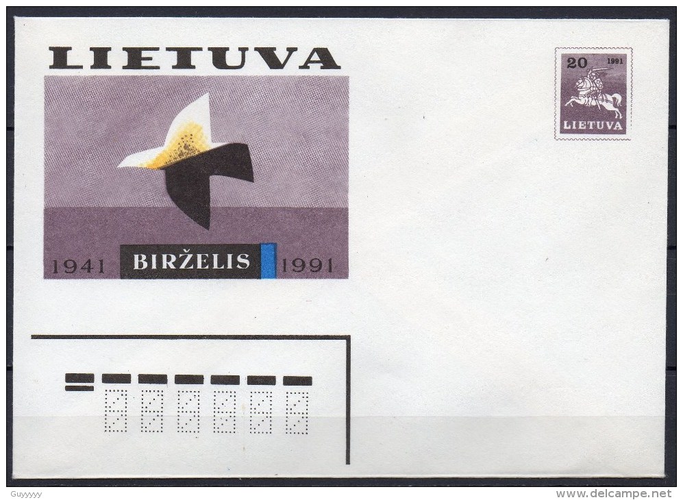 Lituanie - Lietuva - Prêt A Poster - 1991 - Neuve - Lituanie