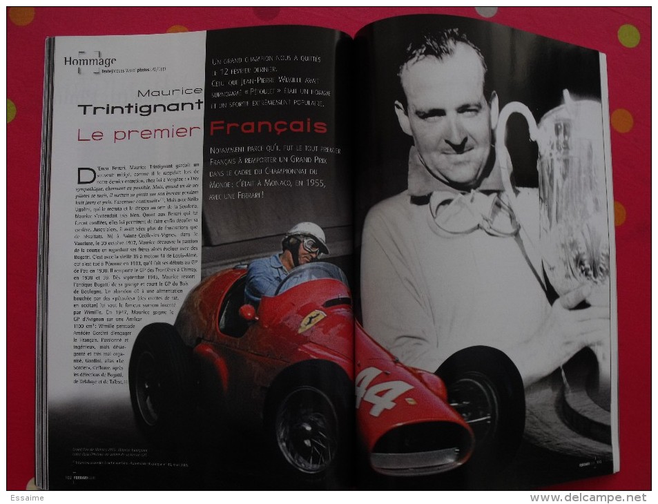 revue Ferrari Club n° 4. 2005. 148 pages. la revue du club Ferrari france. F430 spider. 308 groupe IV Trintignant