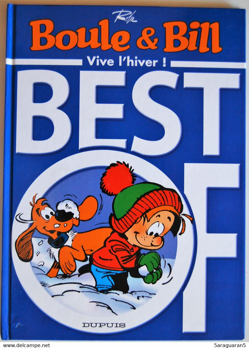 BD BOULE ET BILL - BEST OF - Vive L'hiver ! - EO 2004 - Boule Et Bill