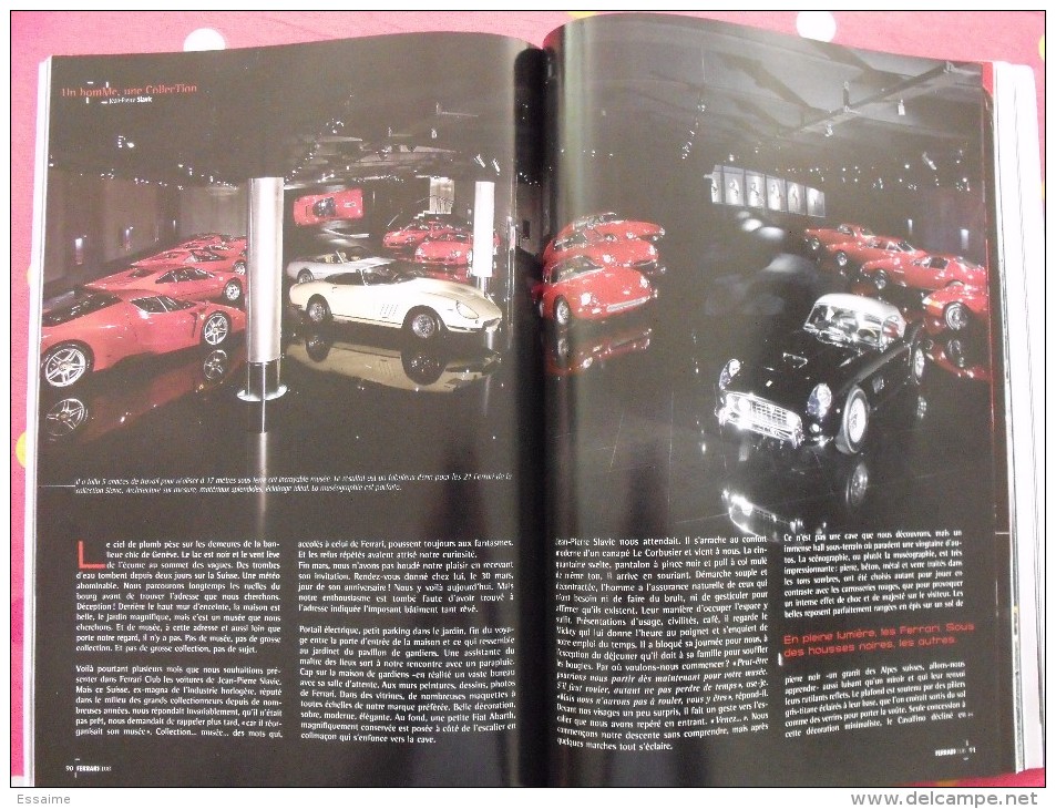 revue Ferrari Club n° 7. 2006. 148 pages. la revue du club Ferrari France. montezemolo 612 scaglieti F430