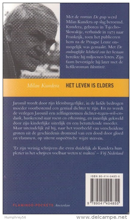 Milan KUNDERA - Het Leven Is Elders - Literatuur