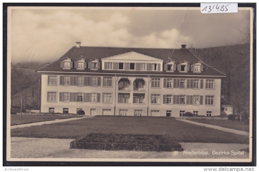 Niederbipp Bezirks-Spital Um. 1923 (13´485) - Niederbipp