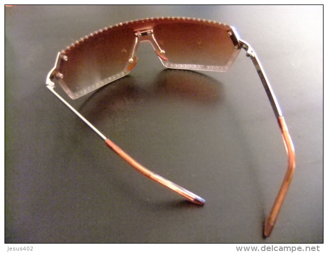 GAFAS DE SOL ROMAPIÙ CON SU FUNDA DE PLÁSTICO DISEÑO 1980 - Zonnebrillen