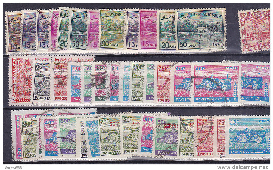 Pakistan - Nice Little Lot Of +100 Stamps. Good Value, Small Starting Price. See All Scans. (Lot 3) - Pakistan