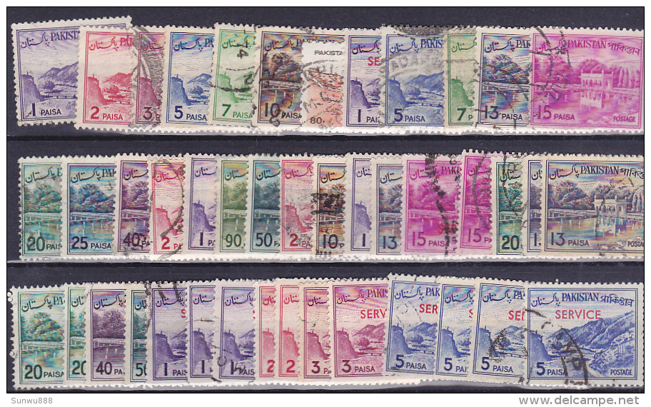 Pakistan - Nice Little Lot Of +100 Stamps. Good Value, Small Starting Price. See All Scans. (Lot 3) - Pakistan