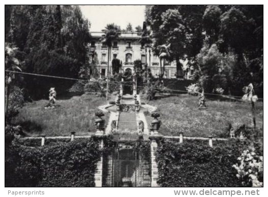 Lago Maggiore, Varese - Cartolina VILLA CAVALLINI 1958 - OTTIMA L1 - Varese