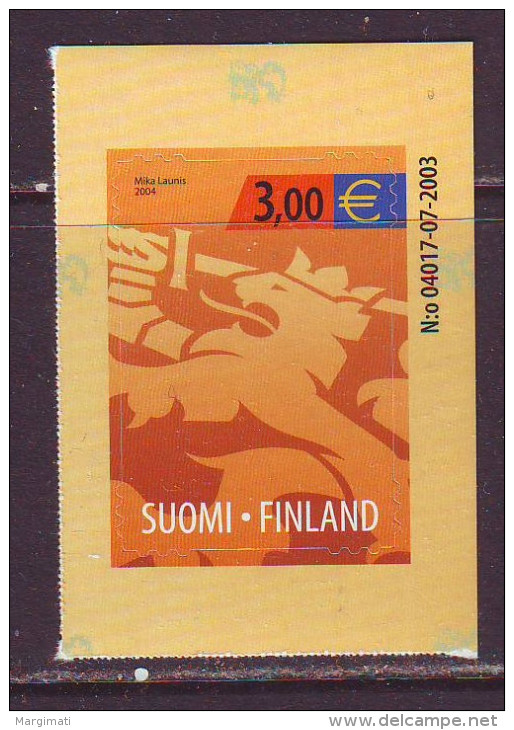 Finnland 2003. Definitive. 3 EUR .MNH. Pf.** - Neufs