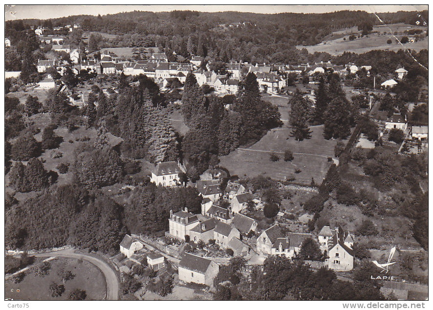 La Roche Canillac 19 - Vue Panoramique - Cachet Postal 1968 - Altri & Non Classificati