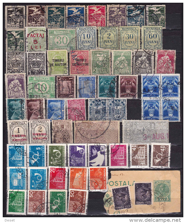 Romania BOB - Officials, Aviation Fond, Postage Due Selection (read Description) - Dienstmarken