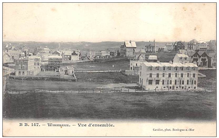 62 WIMEREUX VUE GENERALE PRECURSEUR - Autres & Non Classés