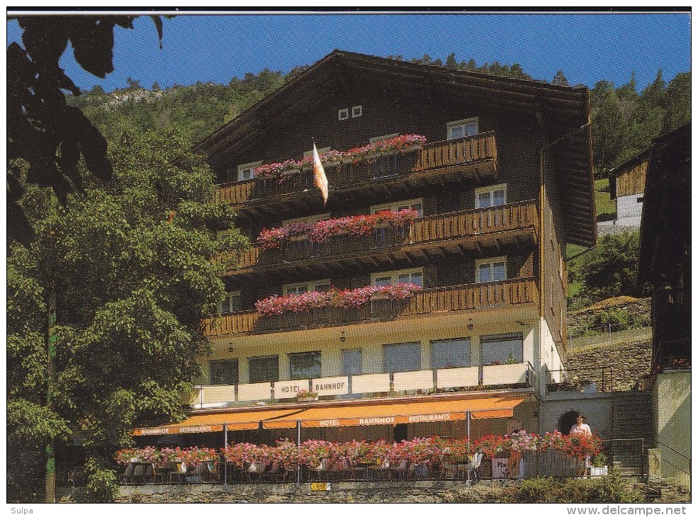 Ausserberg, Hotel Bahnhof - Ausserberg