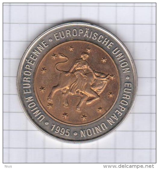 EU 1995 Beethoven Beethowen Musique Music Composer Compositeur Medal Medaille - Sin Clasificación