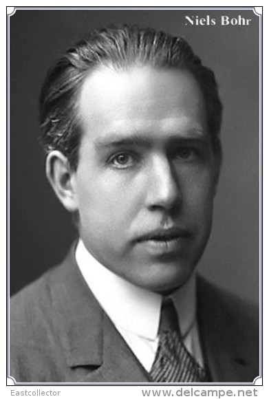 NOBEL PRIZE WINNERS Niels Bohr Stamped Card 0951-3 - Nobel Prize Laureates