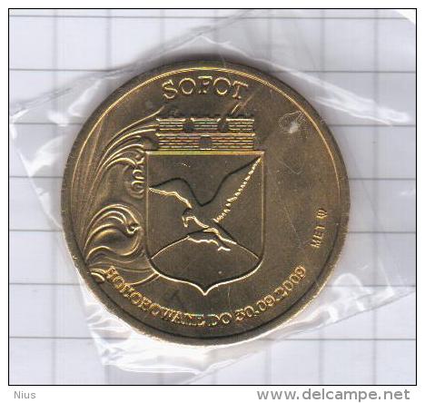 Poland 2009 Sopot, Music Musique, Medal Medaille, 100 Years Of Forestry Opera, 4 Guldeny Sopotskie - Unclassified