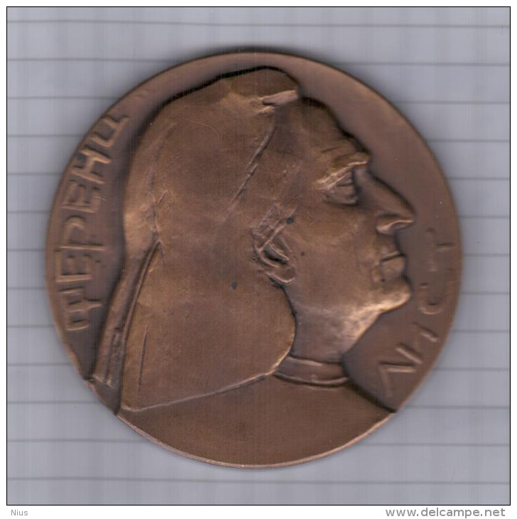 Russia USSR 1961 Franz Liszt, Composer Compositeur, Music Musique, Medal Medaille, Hungary - Ohne Zuordnung