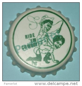 Rare Ronald & Nancy Reagan " Ride´ Em Cowboy" 1980´s Bottle Opener In His Original Box  8.5 Cm, 3 1/4 In  5 SCANS - Apri-bottiglie/levacapsule