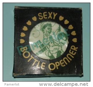 Rare Ronald & Nancy Reagan " Ride´ Em Cowboy" 1980´s Bottle Opener In His Original Box  8.5 Cm, 3 1/4 In  5 SCANS - Apri-bottiglie/levacapsule