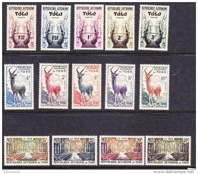 Togo 1957 Autonomy Set - MNH - Togo (1960-...)