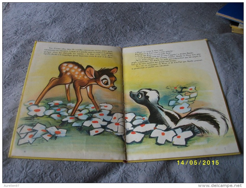 BAMBI 1964 Livre Grand Format - Disney