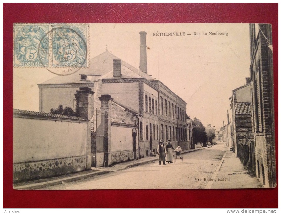 51 Marne  BETHENIVILLE Rue Du Neufbourg - Bétheniville