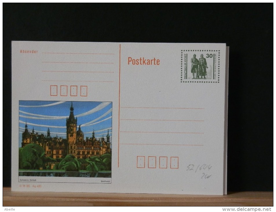 52/644    2 CP  DDR   XX - Cartes Postales - Neuves