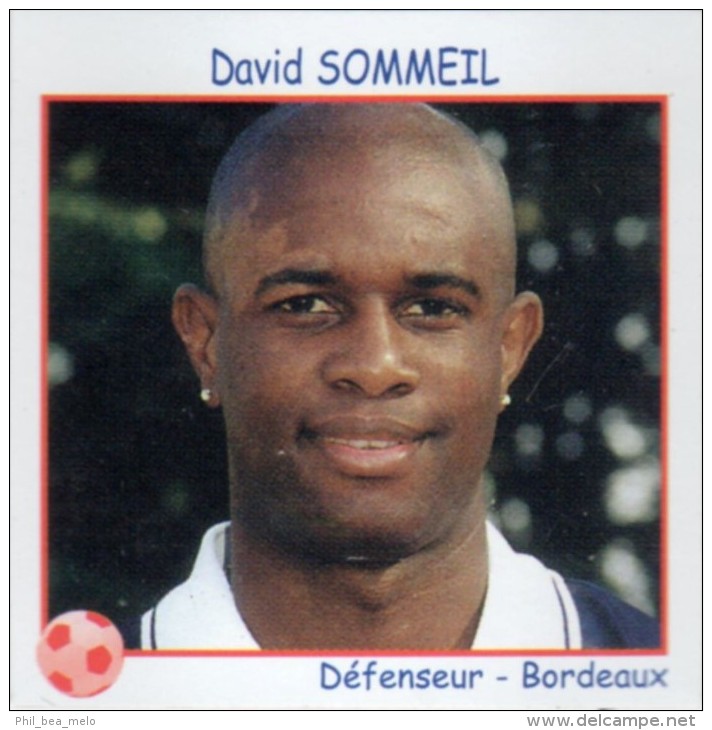 MAGNET FOOT - GIRONDINS DE BORDEAUX 2000 2001 - DAVID SOMMEIL - ETAT NEUF - Autres & Non Classés