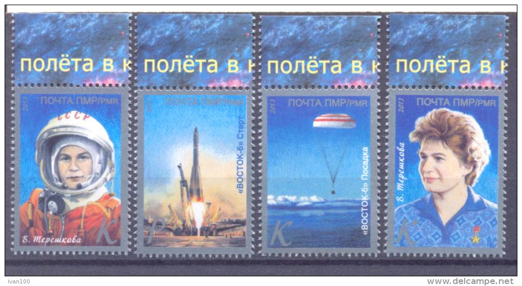 2013. 50y Of First Women´s Space Flight Of  V. Tereshkova, Set, Mint/** - Russie & URSS