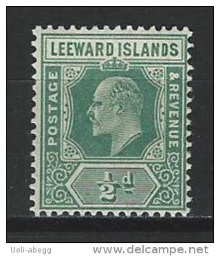 Leeward Islands SG 37, Mi 37 * - Leeward  Islands
