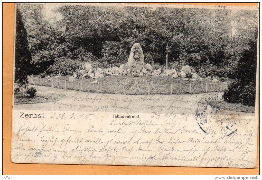 Zerbst 1905 Postcard - Zerbst