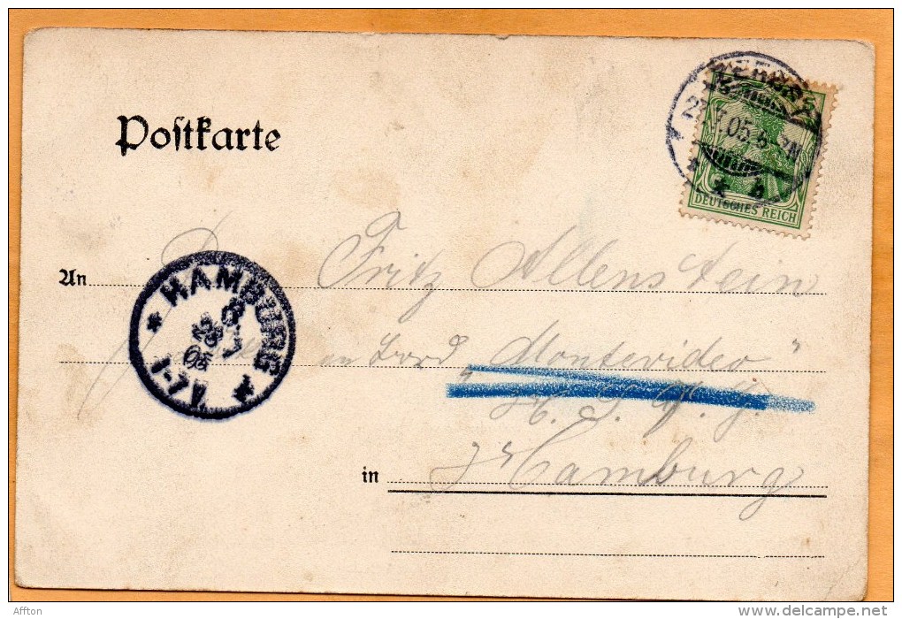 Zerbst 1905 Postcard - Zerbst