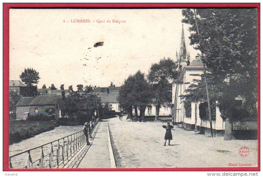 62 LUMBRES - Quai Du Bléquin - Lumbres